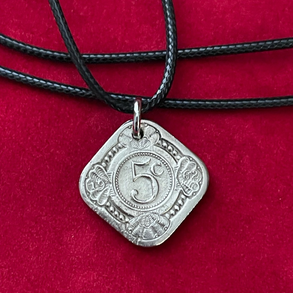 Dutch Coin Pendant Necklace